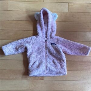 Patagonia Pink Fleece Kids Jacket